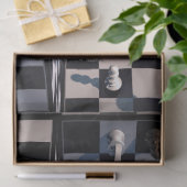 3D-Schachpapier Seidenpapier (Geschenk)