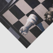 3D-Schachpapier Seidenpapier (Detail)