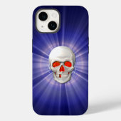 3D-Schädel - Engel des Todes mit den Augen des Feu Case-Mate iPhone Hülle (Rückseite)