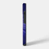 3D-Schädel - Engel des Todes mit den Augen des Feu iPhone Hülle (Linke Seite)