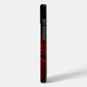 3D-Schädel in glühendem Feuer Case-Mate iPhone Hülle (Rückseite / Links)