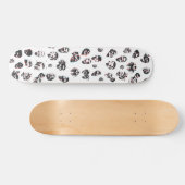 3D-Schädel: Individuelles Skateboard (Horizontal)