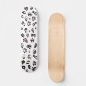 3D-Schädel: Individuelles Skateboard (Vorderseite)