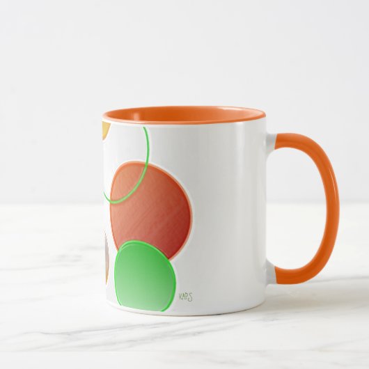 3D-Schaltkreise Tasse (Rechts)