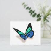 3D-Schmetterling Postkarte (Stehend Vorderseite)