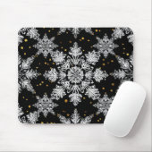 3D-Schneeflocken Mousepad (Mit Mouse)