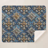 3D-Schneeflocken Sherpadecke (Vorderseite (Horizontal))