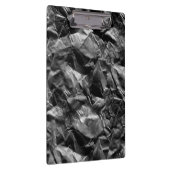 3d Schwarz-Rough Textur Papier Muster Klemmbrett (Rechts)