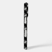 3D schwarze optische Täuschung Case-Mate iPhone Hülle (Rückseite / Rechts)