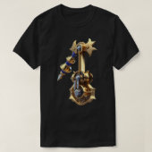 3D-Schwert-T - Shirt - Epic Fantasy Warrior Style" (Design vorne)