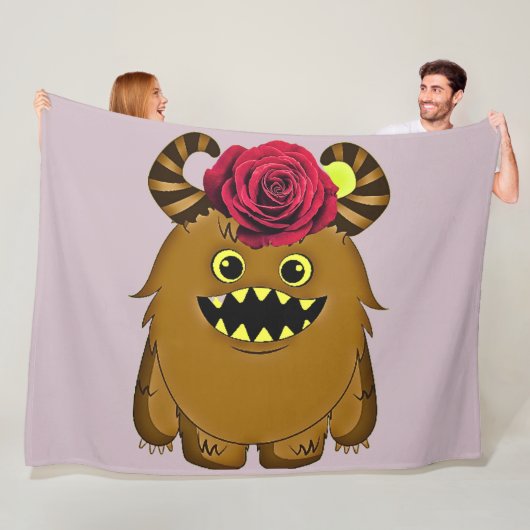 3D SIEHT FLEECE BLANKET! (Beispiel)
