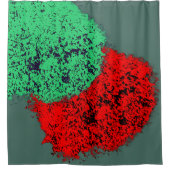 3D SIEHT GALAXY AUS! DUSCHVORHANG (Vorderseite)