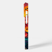 3D-Single-Blume Case-Mate iPhone Hülle (Rückseite / Links)