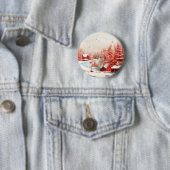 3D Skandinavische Winterlandschaft Button (Beispiel)