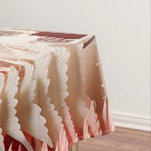 3D Skandinavische Winterlandschaft Tischdecke (Beispiel)