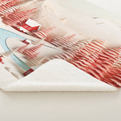 3D Skandinavisches Winterlandschaftsbaby Sherpadecke (3/4)