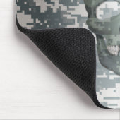 3D-Skull für digitale Camouflage Mousepad (Ecke)