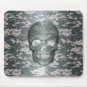 3D-Skull für digitale Camouflage Mousepad (Vorne)