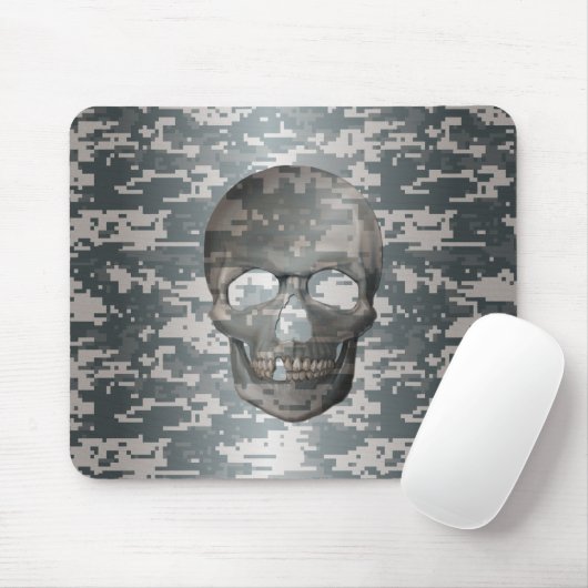 3D-Skull für digitale Camouflage Mousepad (Mit Mouse)