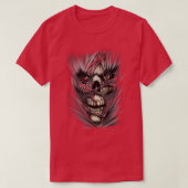 3D-Skull T-Shirt (Design vorne)