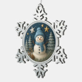 3d Snowman Christmas Gift Ornament (Rechts)