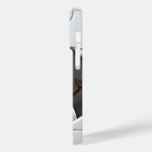 3D Snowman Weihnachten Case-Mate iPhone Hülle (Rückseite / Links)