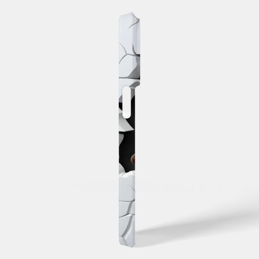 3D Snowman Weihnachten Case-Mate iPhone Hülle (Rückseite / Rechts)