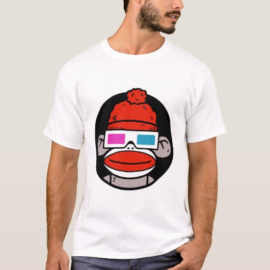 3D-Socketaffe T-Shirt (Vorderseite)