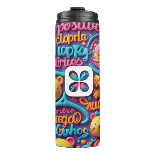 3D SPIRAL THERMOSBECHER (Vorderseite)