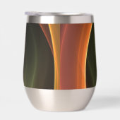 3D Spirale Abstrakt Warme Farben Modernes Fraktal  (Rechts)