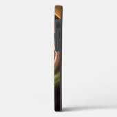 3D Spirale Abstrakt Warme Farben Modernes Fraktal  Case-Mate iPhone Hülle (Rückseite / Links)