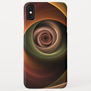 3D Spirale Abstrakt Warme Farben Modernes Fraktal Case-Mate iPhone Hülle