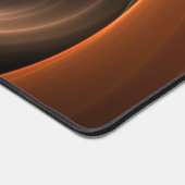 3D Spirale Abstrakt Warme Farben Modernes Fraktal Schreibtischunterlage (Ecke)