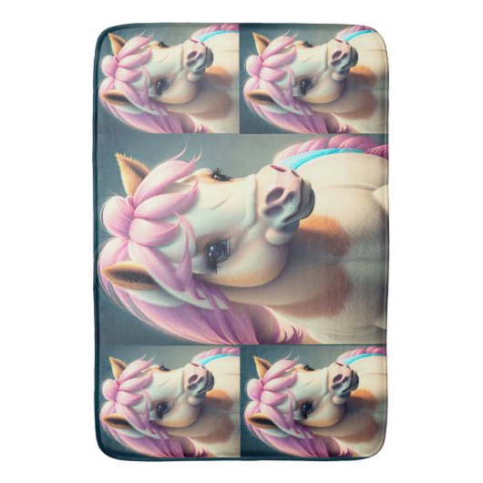 3D Spirit Pony 1 Badematte (Vorderseite Vertikal)