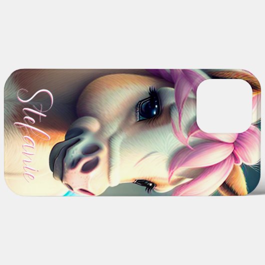 3D Spirit Pony 1 Case-Mate iPhone Hülle (Rückseite (Horizontal))