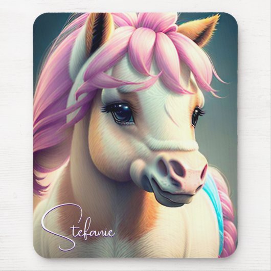 3D Spirit Pony 1 Mousepad (Vorne)