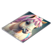 3D Spirit Pony 1 Notizblock (Linke Seite)