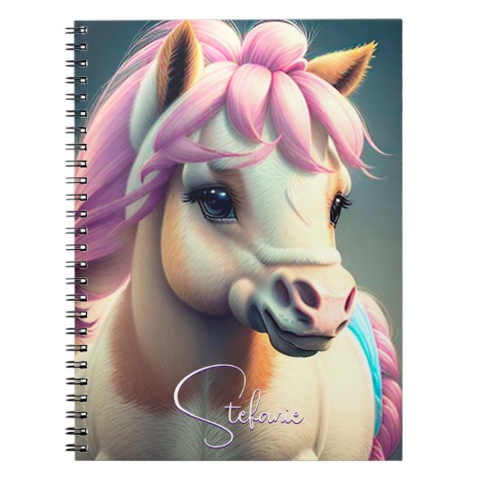3D Spirit Pony 1 Notizblock (Vorderseite)