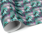 3D Spirit Pony 24 Geschenkpapier (Rolleneckpunkt)