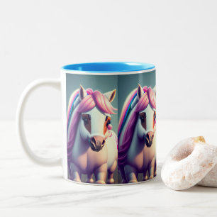 3D Spirit Pony 2 Zweifarbige Tasse