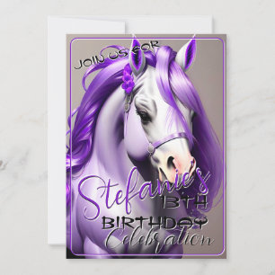 3D Spirit Pony 34 Einladung zum Geburtstag