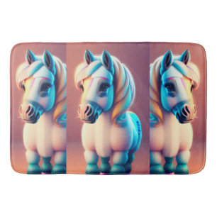3D Spirit Pony 3 Badematte