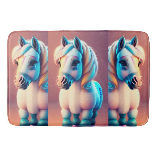 3D Spirit Pony 3 Badematte (Vorderseite)