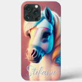 3D Spirit Pony 3 Case-Mate iPhone Hülle (Rückseite)