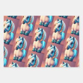 3D Spirit Pony 3 Geschenkpapier Set (Vorderseite 3)