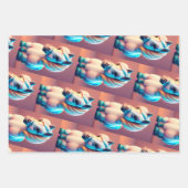 3D Spirit Pony 3 Geschenkpapier Set (Vorderseite)