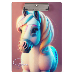 3D Spirit Pony 3 Klemmbrett
