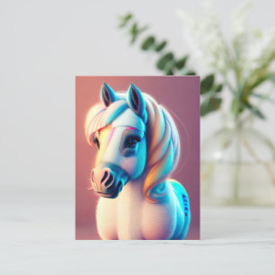 3D Spirit Pony 3 Postkarte