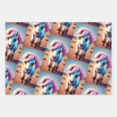 3D Spirit Pony 4 Geschenkpapier Set (Vorderseite 3)