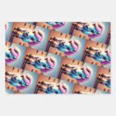 3D Spirit Pony 4 Geschenkpapier Set (Vorderseite)